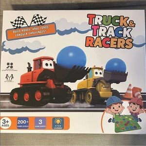 Truck & Track Racers Construction Toy Set